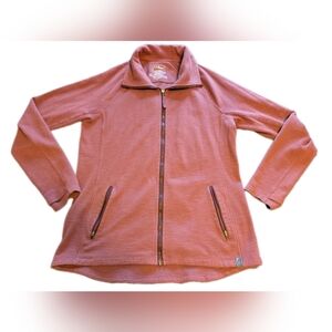 LL Bean Pink Full-Zip Jacket